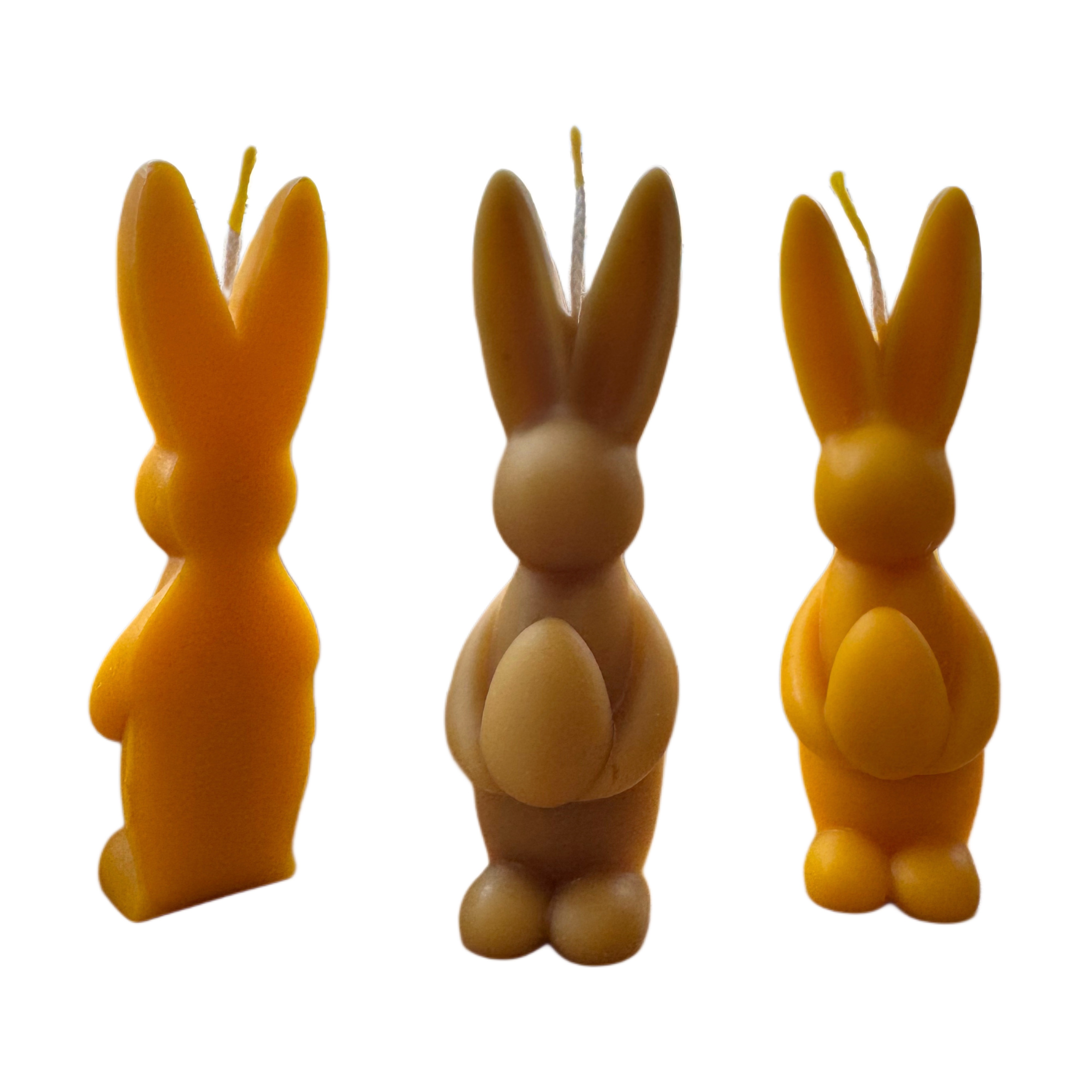 Svíčka z včelího vosku - Zajíček s vejcem