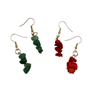 Náušnice s kamínky 