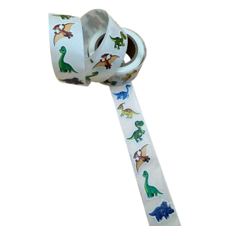 Role samolepek - Dinosauři, 500ks 