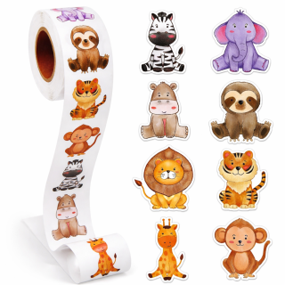 Role samolepek - ZOO, 500ks 