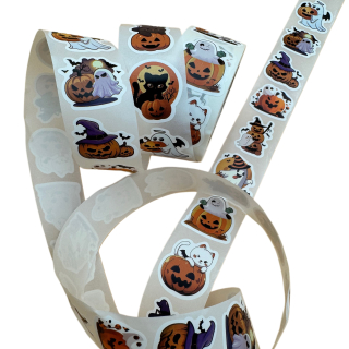 Role samolepek - Halloween, 500ks 