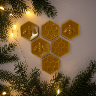 Vonný včelí vosk 15g - sada 6ks