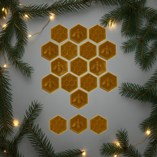 Vonný včelí vosk 15g - sada 15ks + 3ks ZDARMA