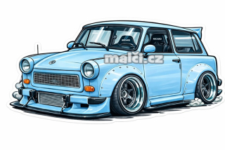Samolepka Trabant v1