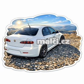 Samolepka Alfa 159 v1