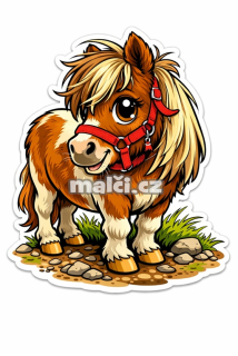 Samolepka Poník v1